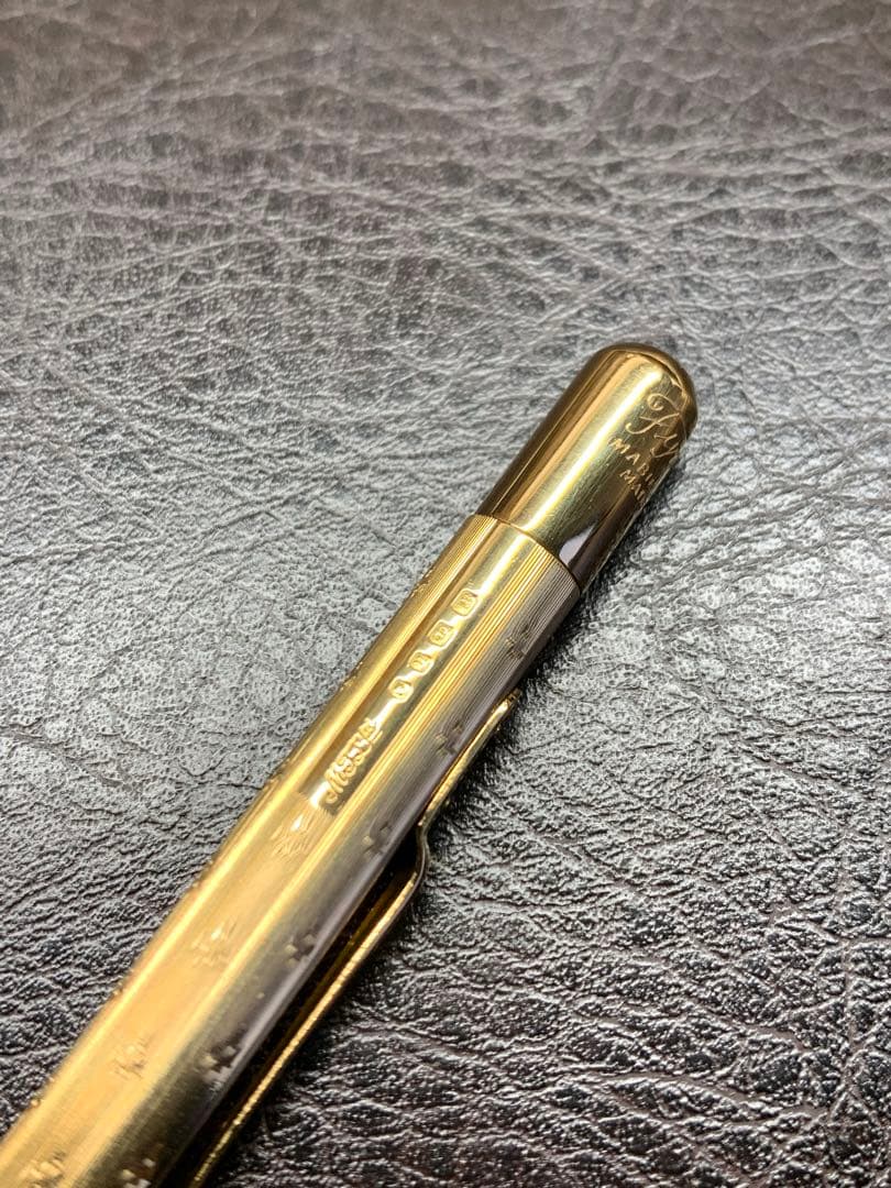Fyne Poynt 18金製 英国製 ヴィンテージペン シャープペンシル