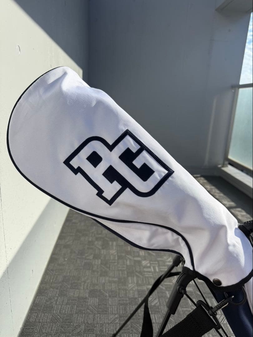 party gates パーリーゲーツゴルフ　サブバッグ　キャディーバッグ　白