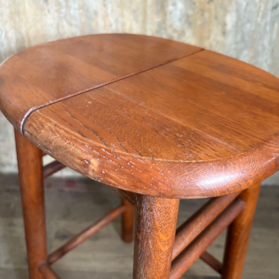 オールドカリモク　ヴィンテージ　スツール　②