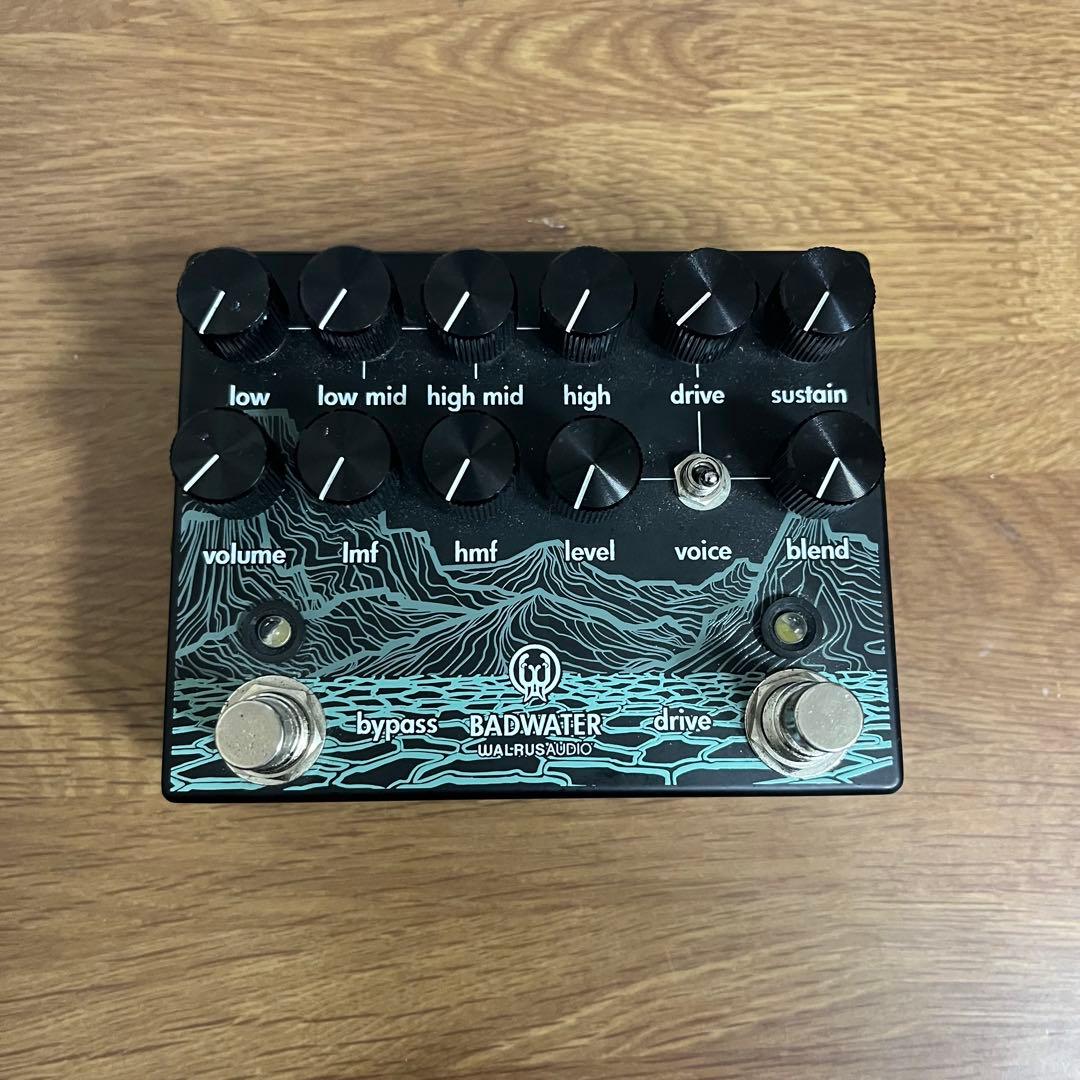 ベース Walrus Audio Badwater Bass Pre-amp/D.I.