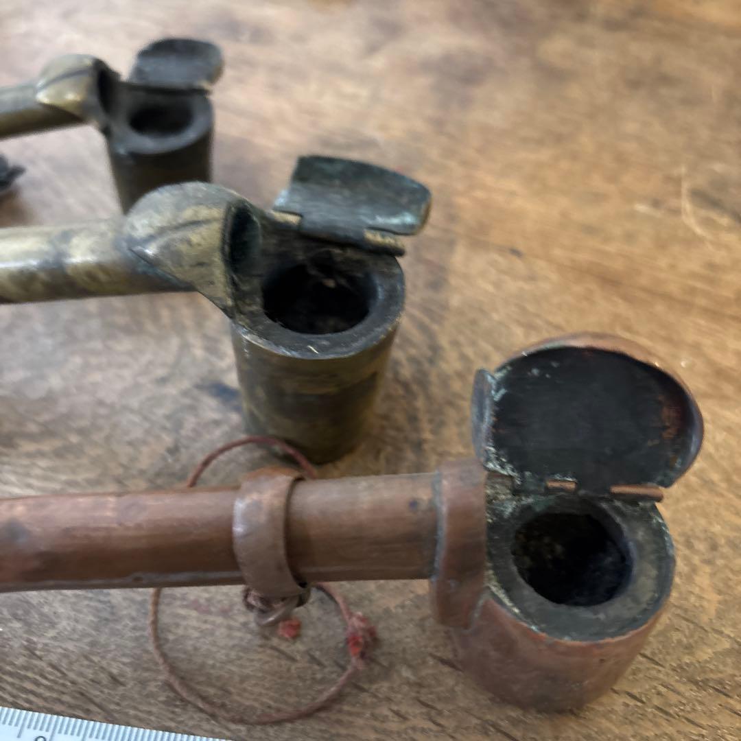 矢立　アンティーク雑貨　骨董品3個セット売り