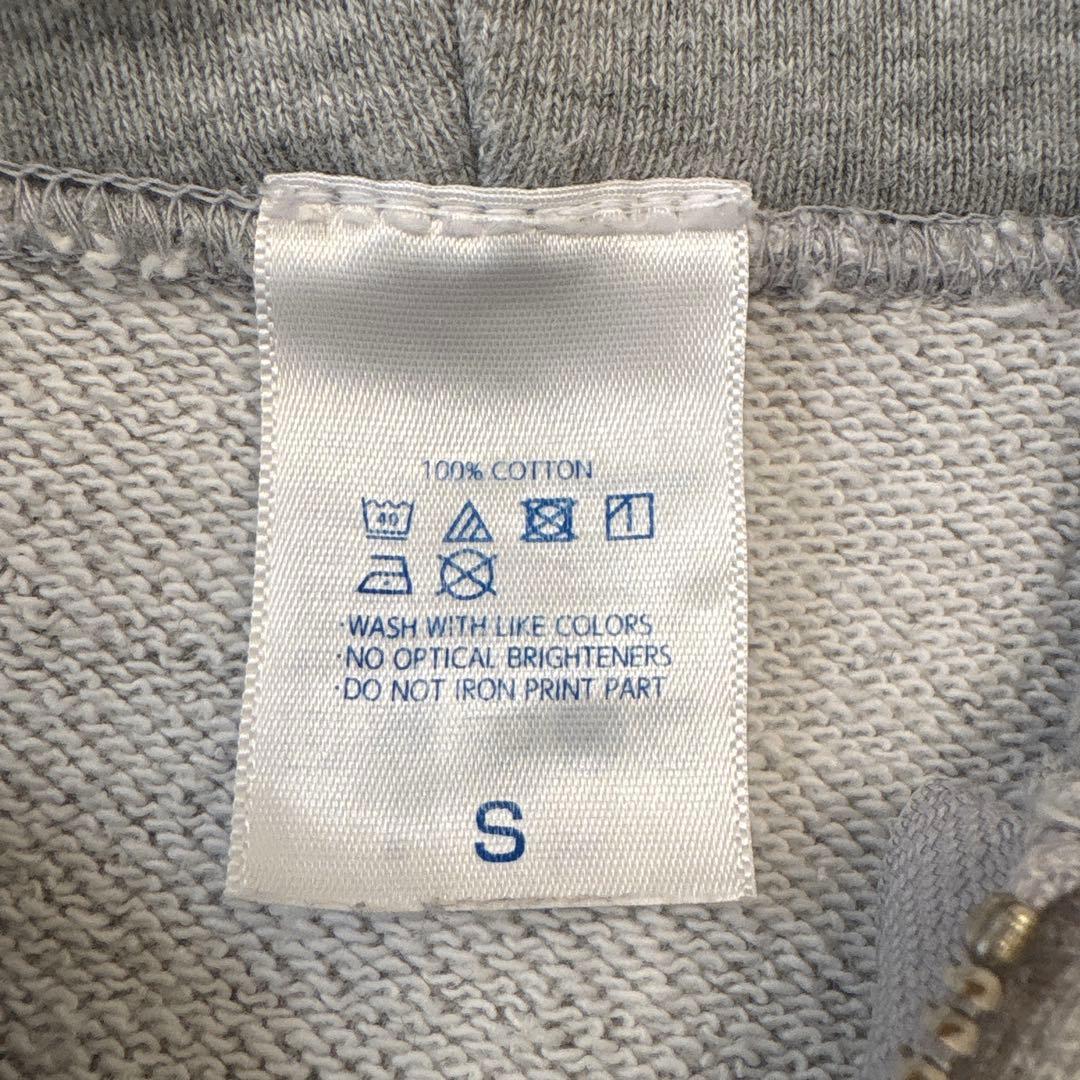 AIR JAM エアジャム フルジップパーカー グレー Sサイズ