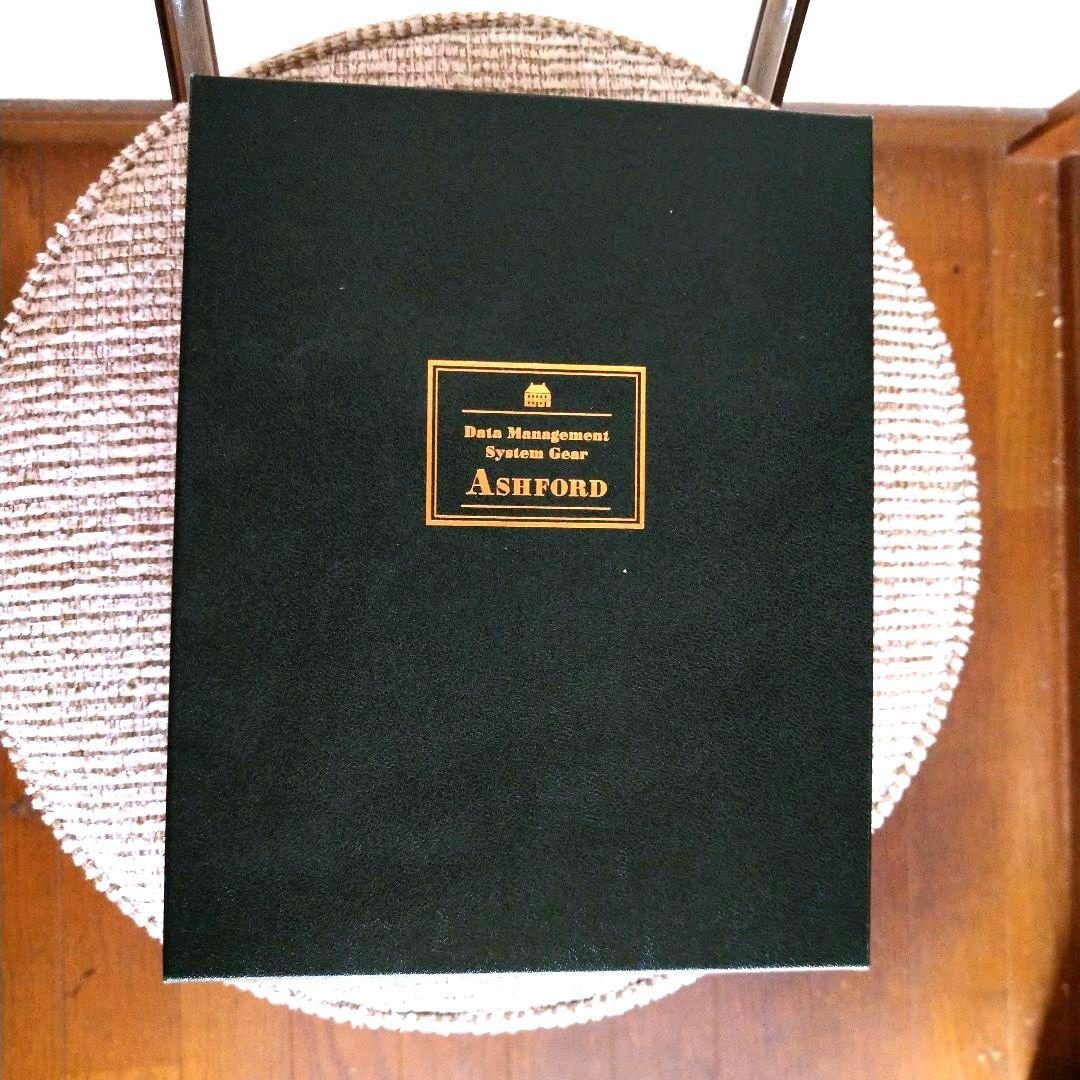 【未使用】アシュフォード ヘリテイジ コーチマン システム手帳 バイブル