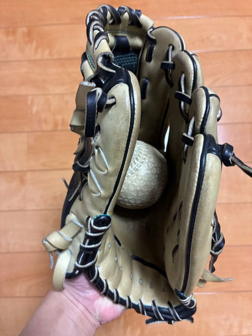 ZETT 軟式グローブ　源田モデル　40個限定　組市松ラベル　プロステイタス