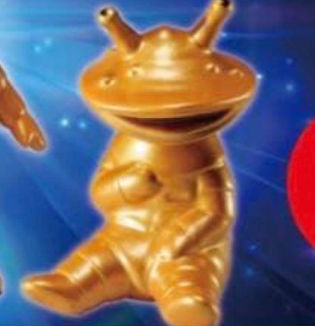 10体限定　U.S. TOYS お座りカネゴンゴールド　フィギュア　ビル箱