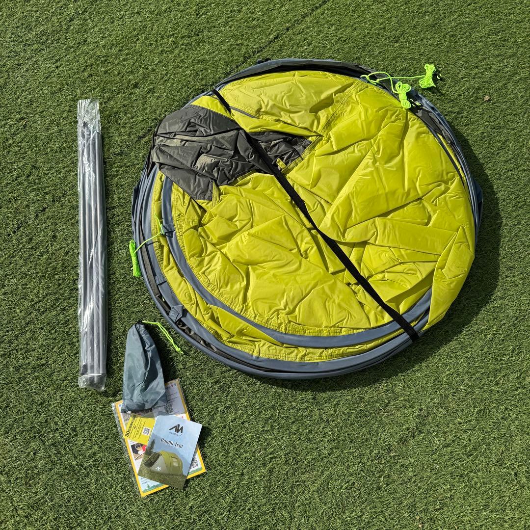 未使用 Ayamaya ポップアップテント 4〜6人用 グリーン