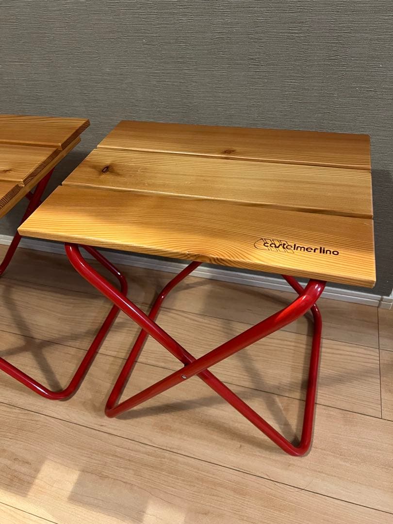 希少品　CASTELMERLINO カステルメルリーノ イタリア製　テーブル　①