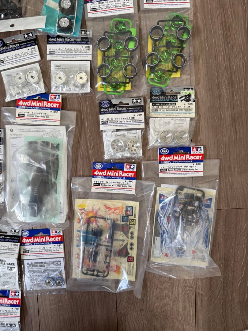 ミニ四駆　グレードアップパーツシリーズ　未使用　品詰合　スライドダンパーカーボン