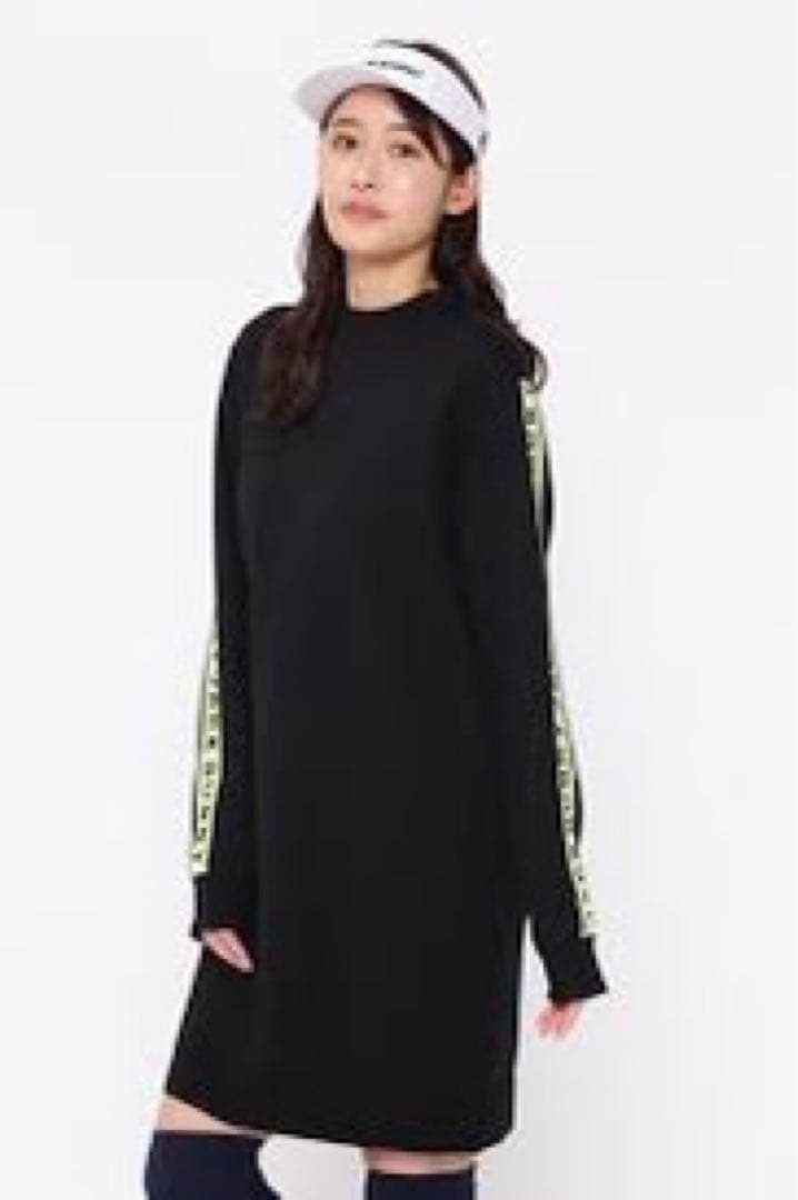 JACK BUNNY ジャックバニー ニットワンピース ブラック系