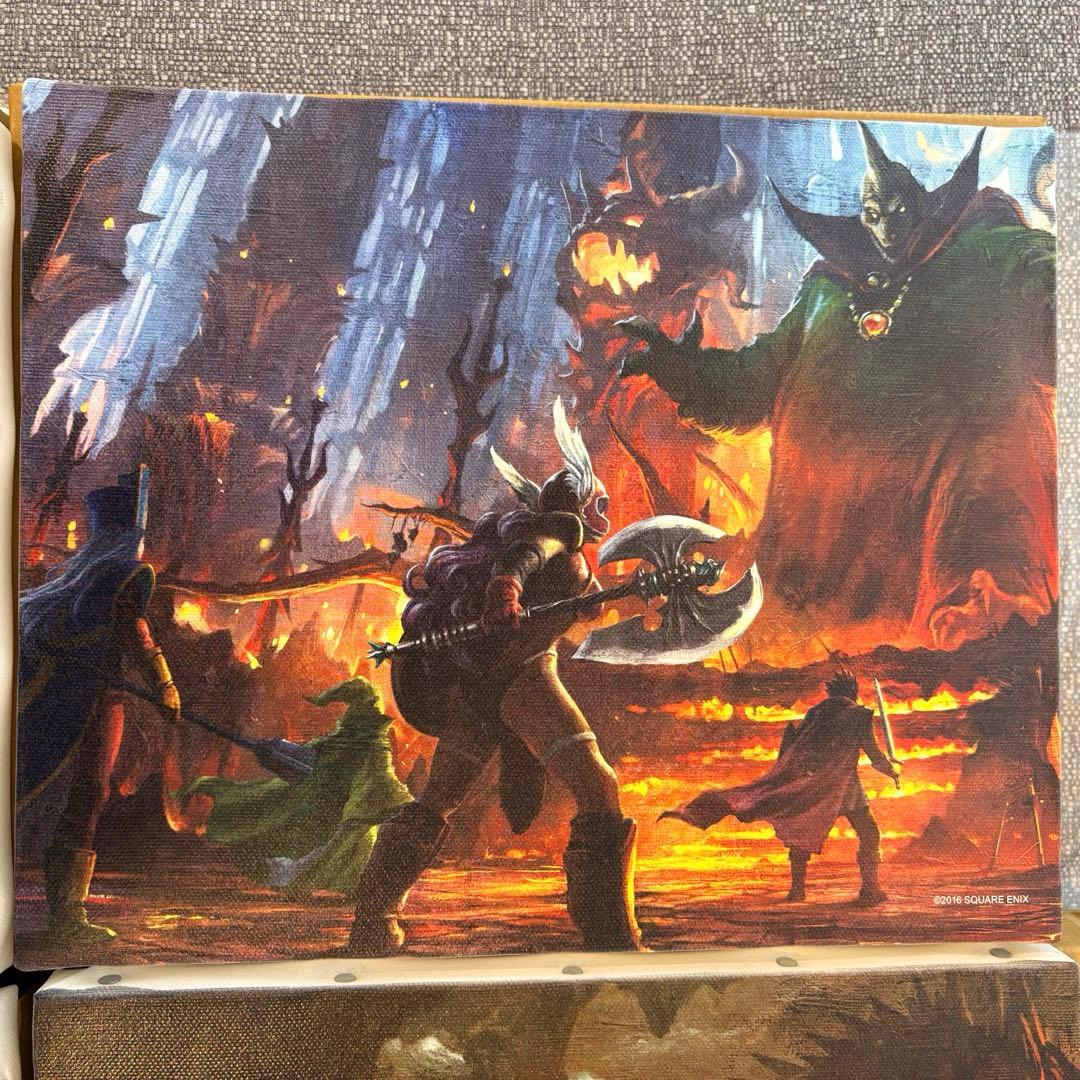 ドラゴンクエスト 1&2 キャンバスアート　箱付き6種コンプ　ドラクエ3