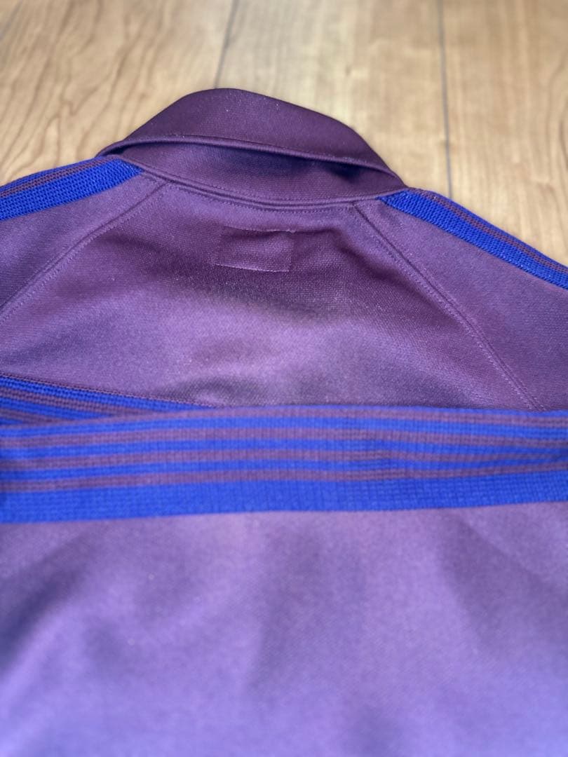 新品未使用 Nebdlles Track Jacket.Poly Wine-S