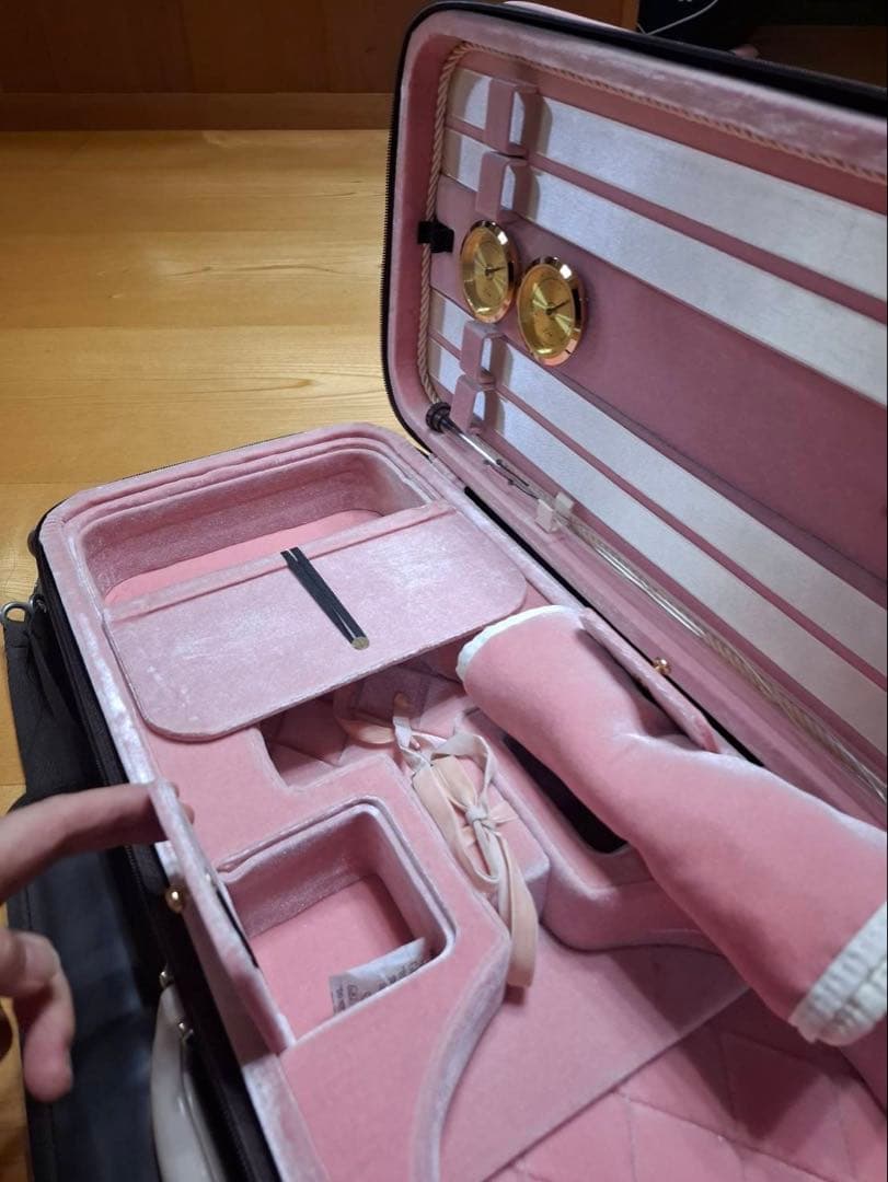 Lang CK-88 バイオリン用ケース 湿度計 温度計付き