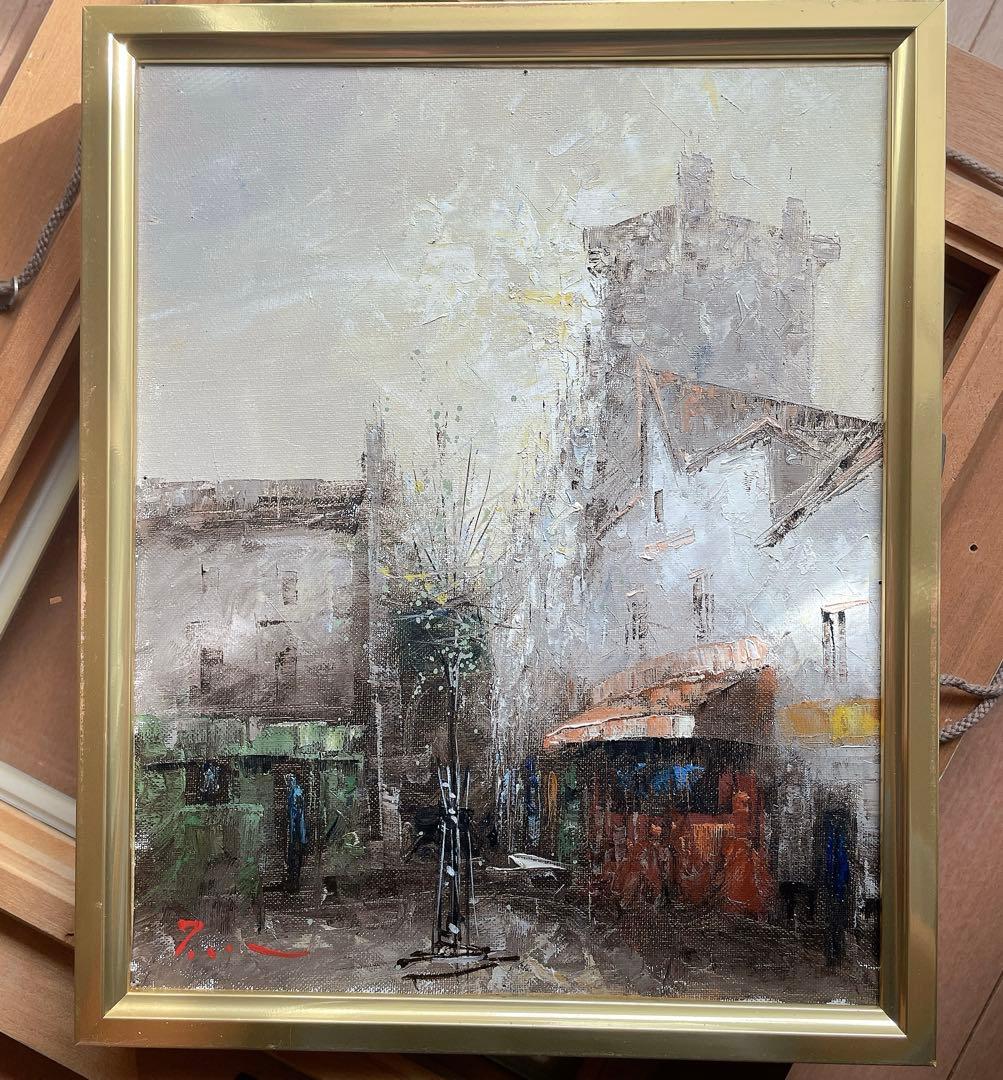 田巻洋一　1989年制作　絵画　油絵　【風景画】　肉筆