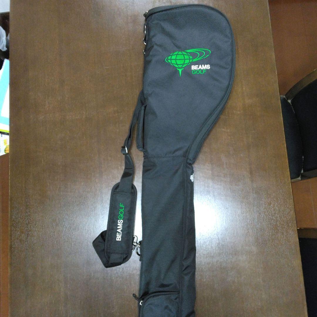 【美品】BEAMS GOLF クラブケース ブラック ゴルフバッグ 黒 ビームズ