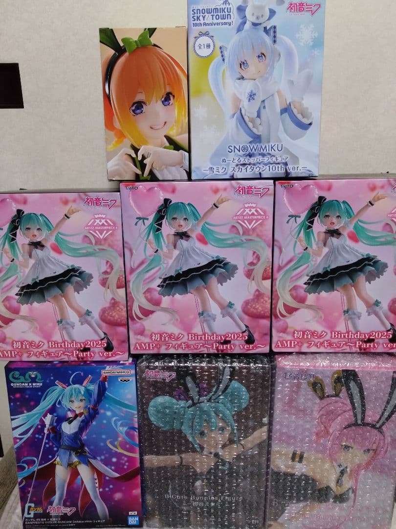 【新品未開封】初音ミク フィギュア まとめ売り