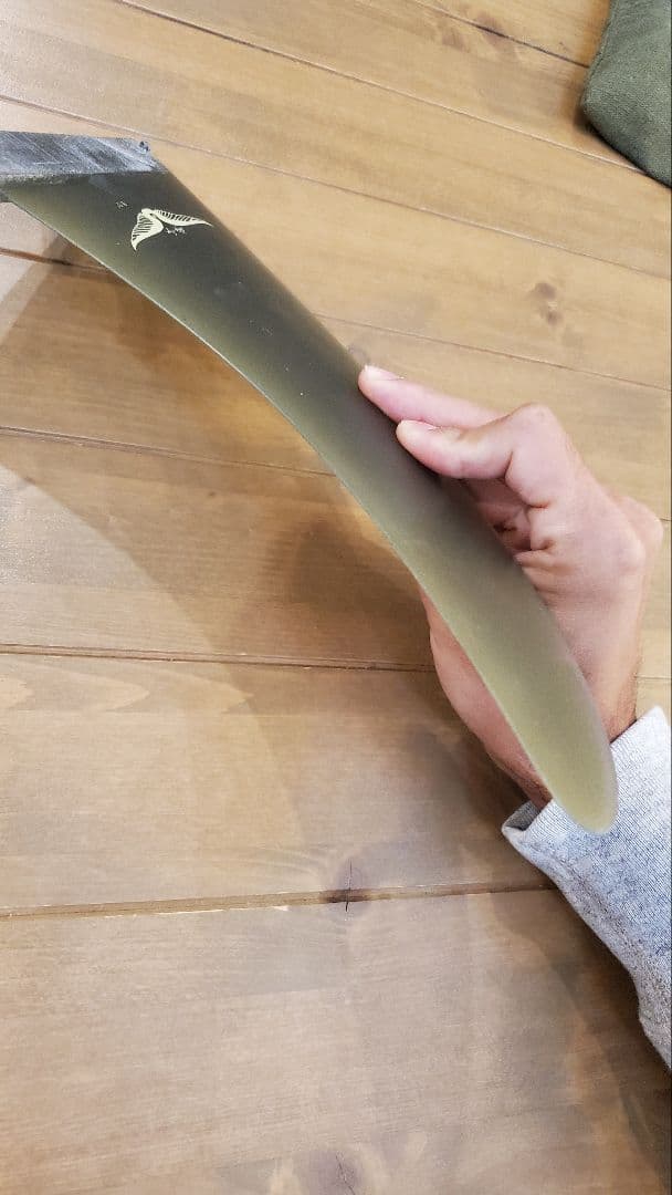 中古美品 True Ames Skip Frye フィン 8.5 ミッドレングス