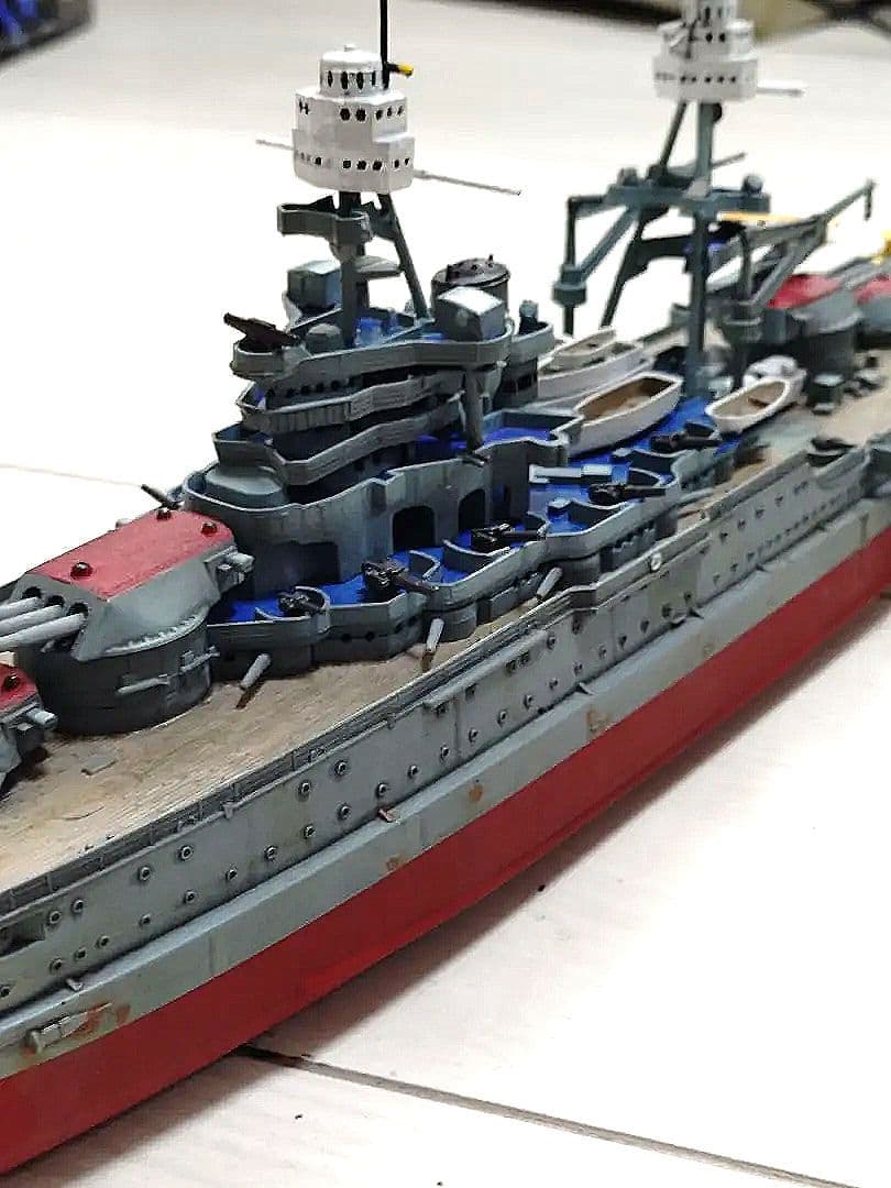 〚塗装済み完成品〛1/500　大型模型 　戦艦アリゾナ
