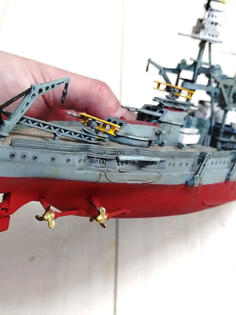 〚塗装済み完成品〛1/500　大型模型 　戦艦アリゾナ