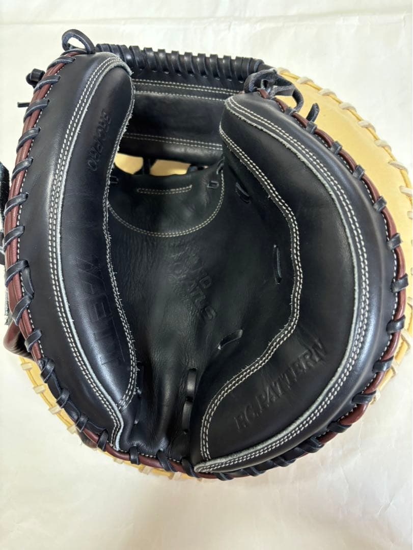 ZETT グローブ　軟式用　山﨑モデル　黒