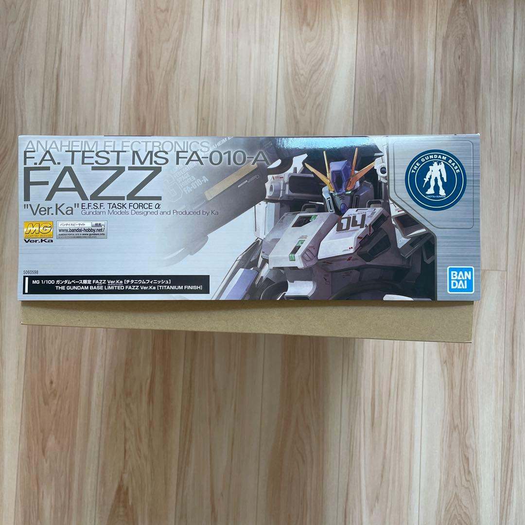 1/100 MG FA-010A FAZZ Ver.Ka チタニウムフィニッシュ