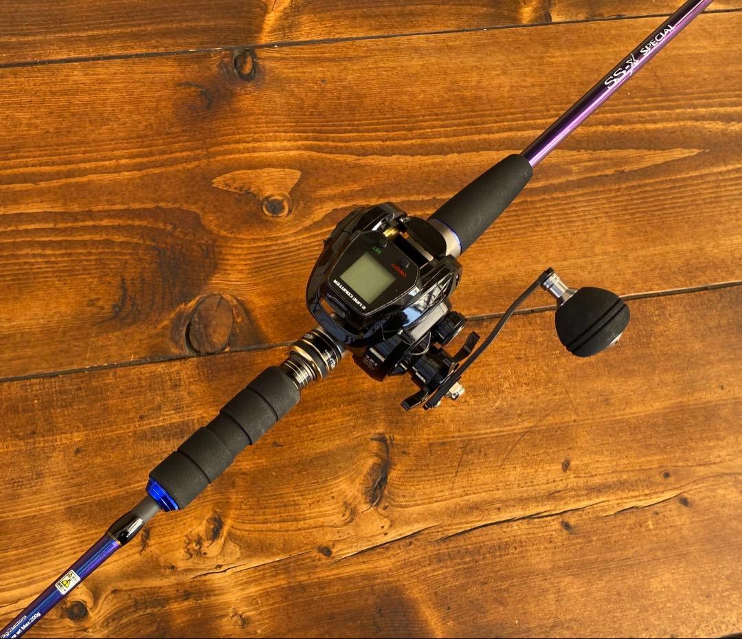 ジギングセット　レフトハンドル　C562MH スロージギング　オフショアロッド