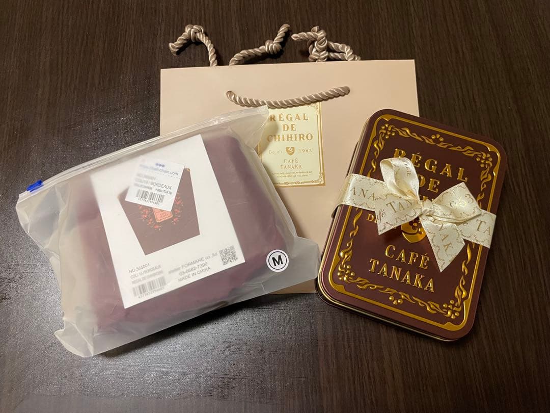 （値下げ）ボールアンドチェーンカフェタナカ　 コラボバッグプティショコラテ缶