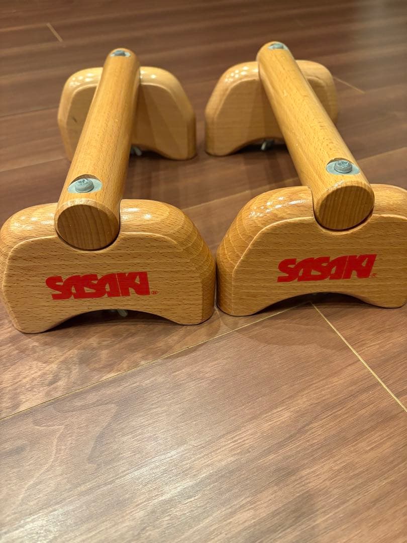 SASAKI 木製 プッシュアップバー