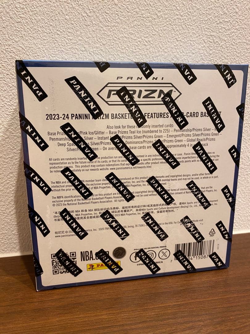 【新品未開封】2023-24 panini prizm nba mega box