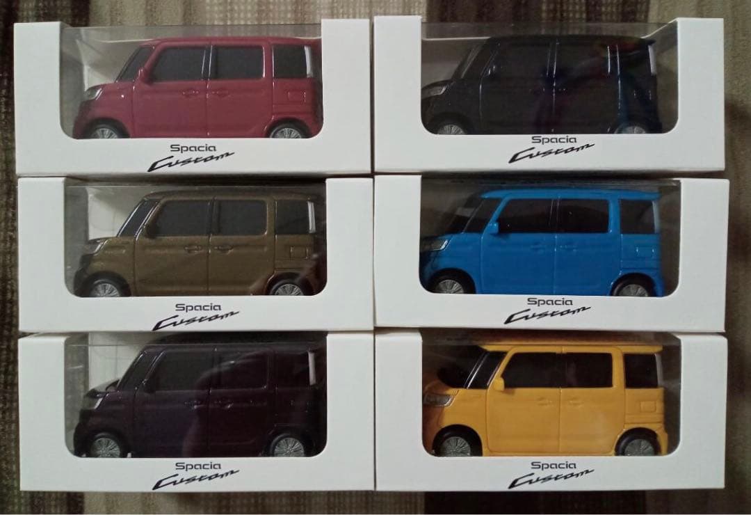 SUZUKI　スペーシア　プルバックカー13台セット（非売品）