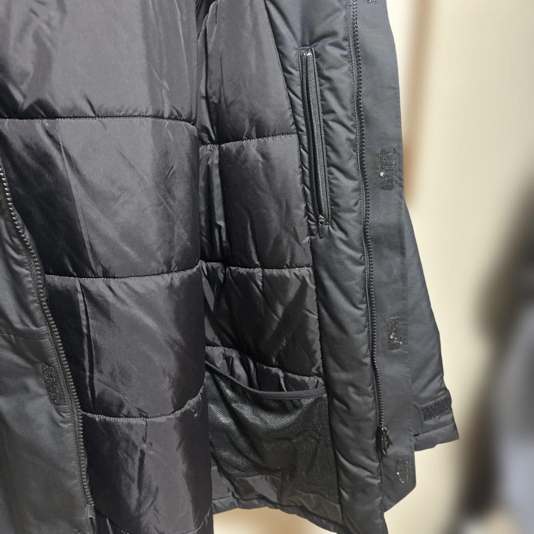 ACUORE ブラック ベンチコート Lサイズ　アクオレ