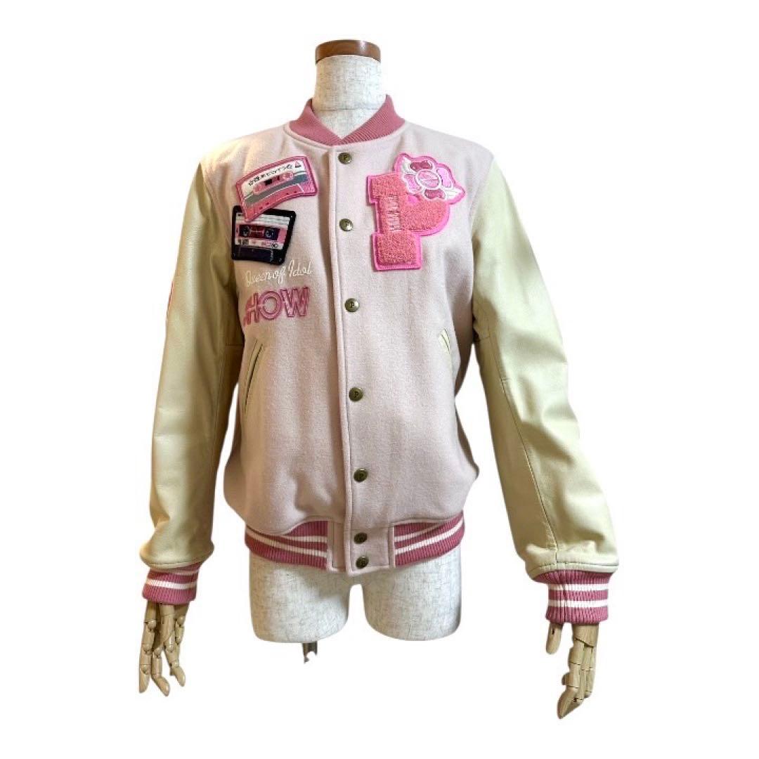 （美品）ももいろクローバーZスタジアムジャンパーピンクハウスコラボ　Mサイズ