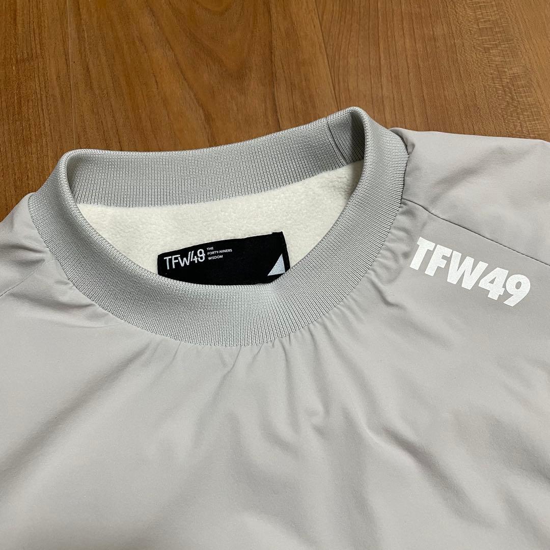 TFW49 プルオーバー　スニード　ホワイト　グレー　M ゴルフ　リバーシブル