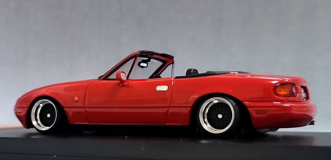 1/43　マツダ　ユーノスロードスター改　SSRメッシュ　アルミ製　深リム