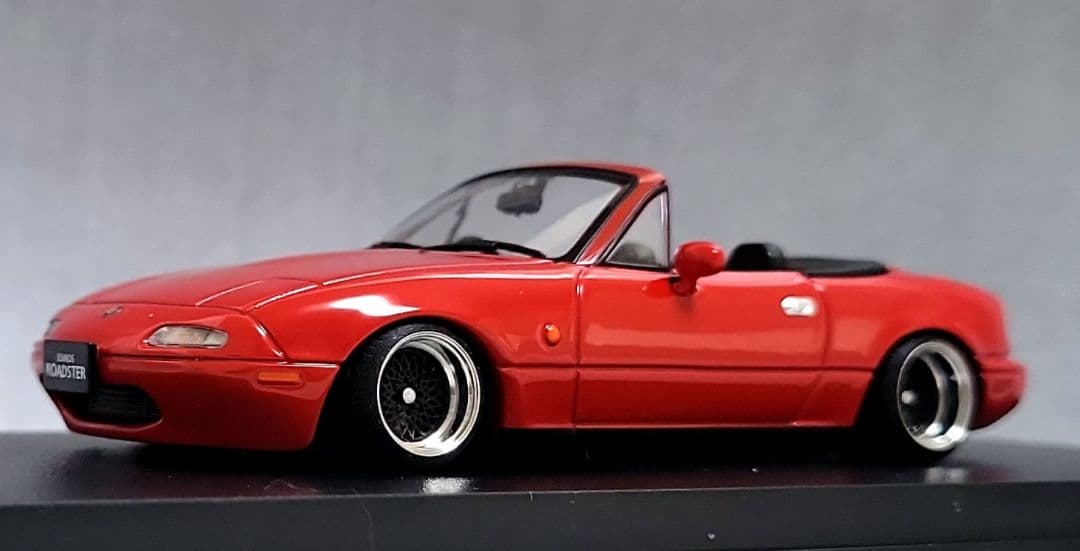 1/43　マツダ　ユーノスロードスター改　SSRメッシュ　アルミ製　深リム
