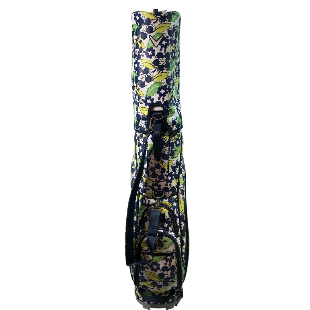 CALLAWAY キャロウェイ ゴルフ フード付き キャディバッグ 花柄 5分割