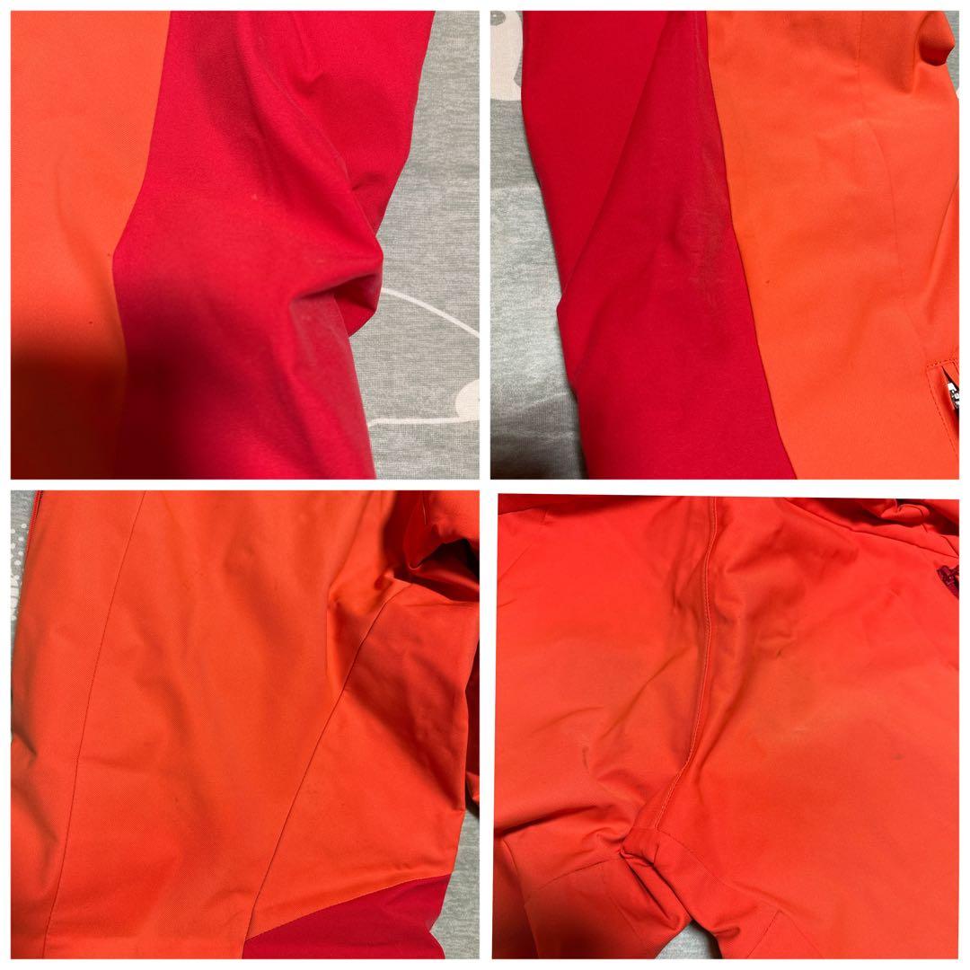 OGSAKA スキーウェア 上下 上着Mサイズ・パンツ Lサイズ オレンジ／赤