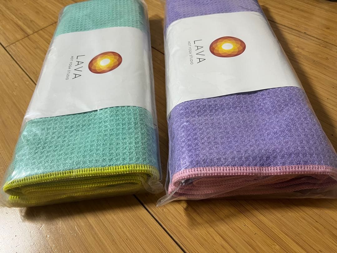 LAVA RUG ヨガラグ　2枚セット　ホットヨガタオル　ラバ