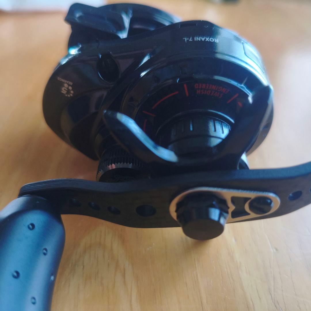 Abu Garcia ROXANI 7-L ベイトリール美品キズ1個有