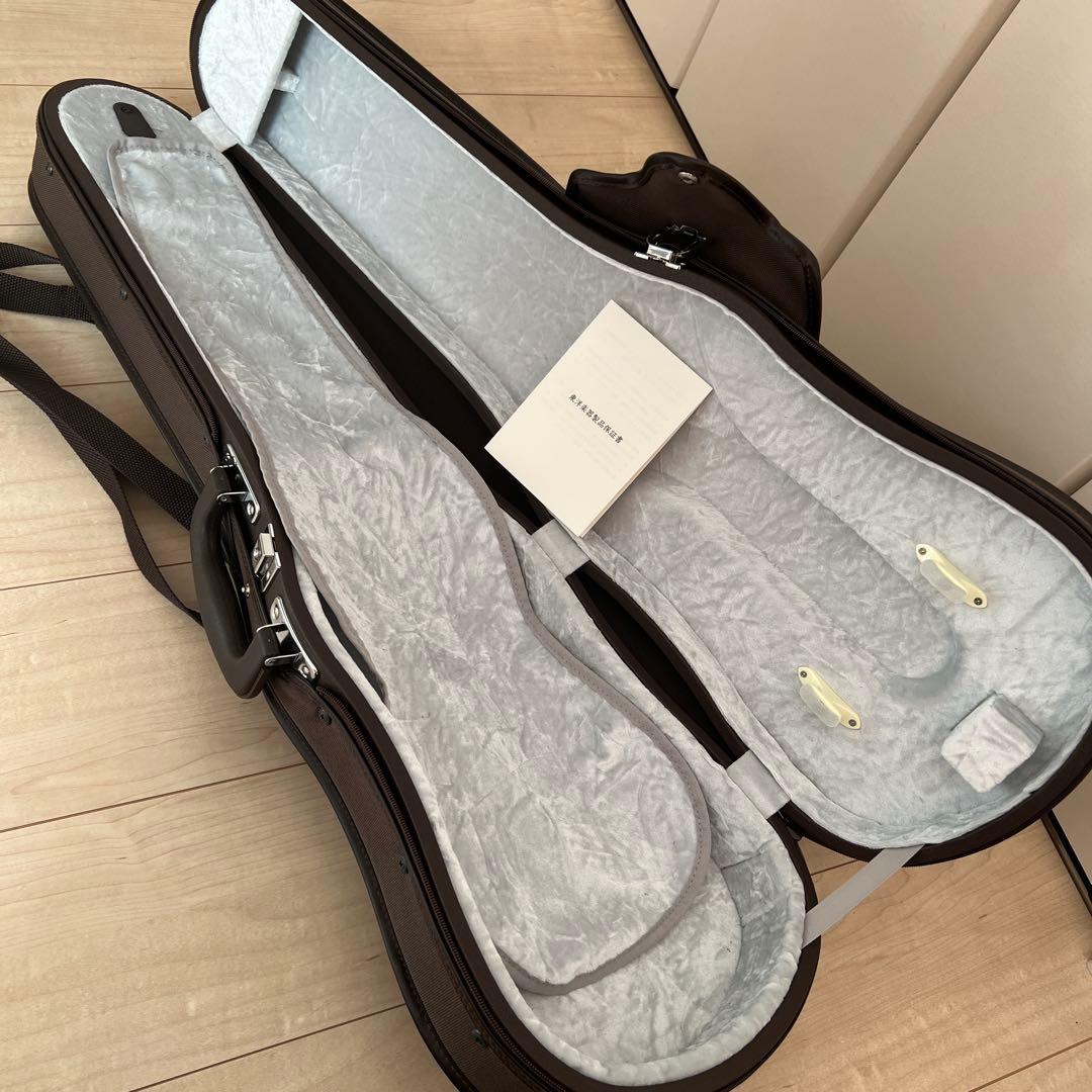 東洋楽器 TOYO ULシェルONE バイオリン用ケース ブラウン