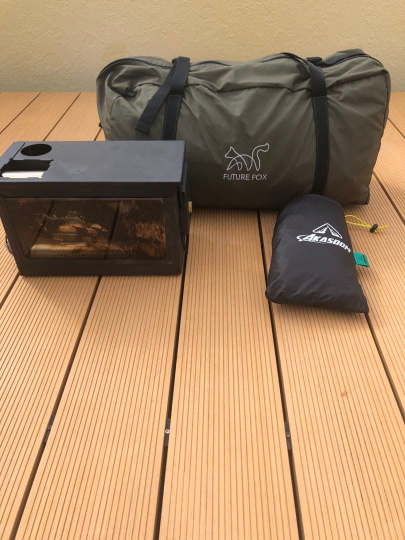 軍幕テント一式&アンモストーブ10万越えセット