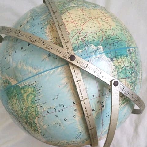 地球儀 ランドマクナリー