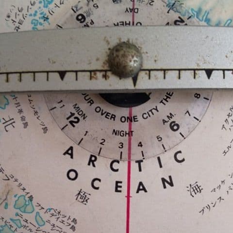 地球儀 ランドマクナリー