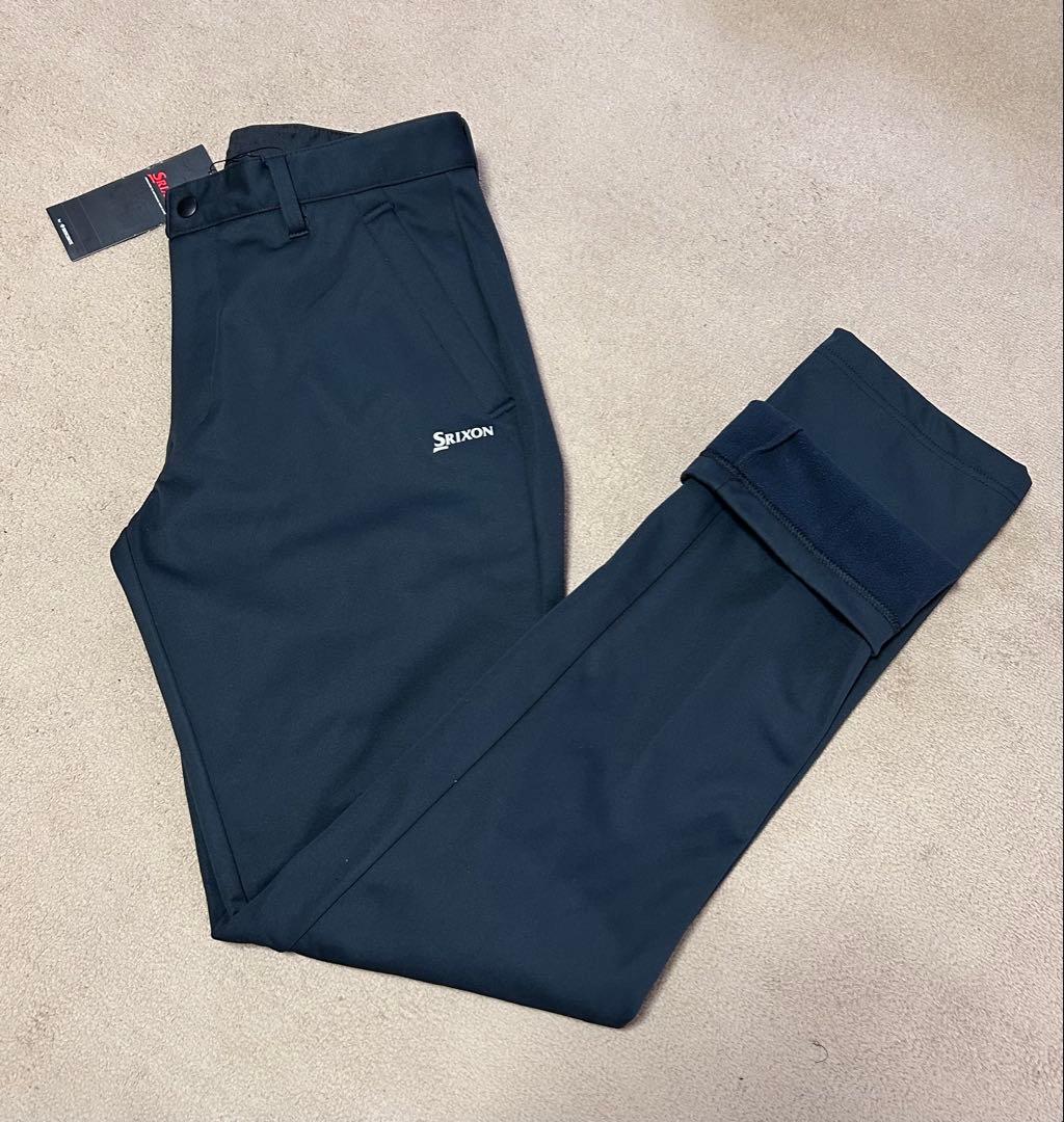 6.5.7.5俺家　Srixon ゴルフパンツ 79 ブラック　裏起毛防風
