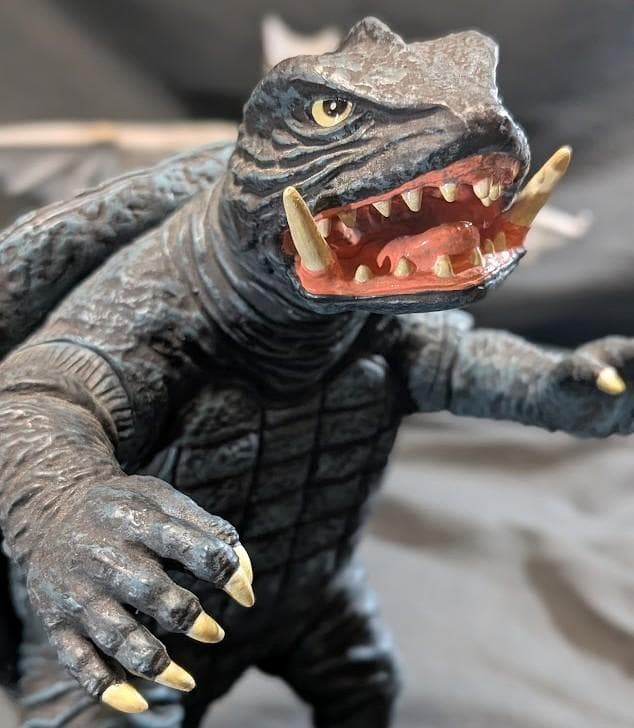 昭和ガメラ＆ギロン＆宇宙ギャオス（エクスプラス）ソフビフィギュア３体セット