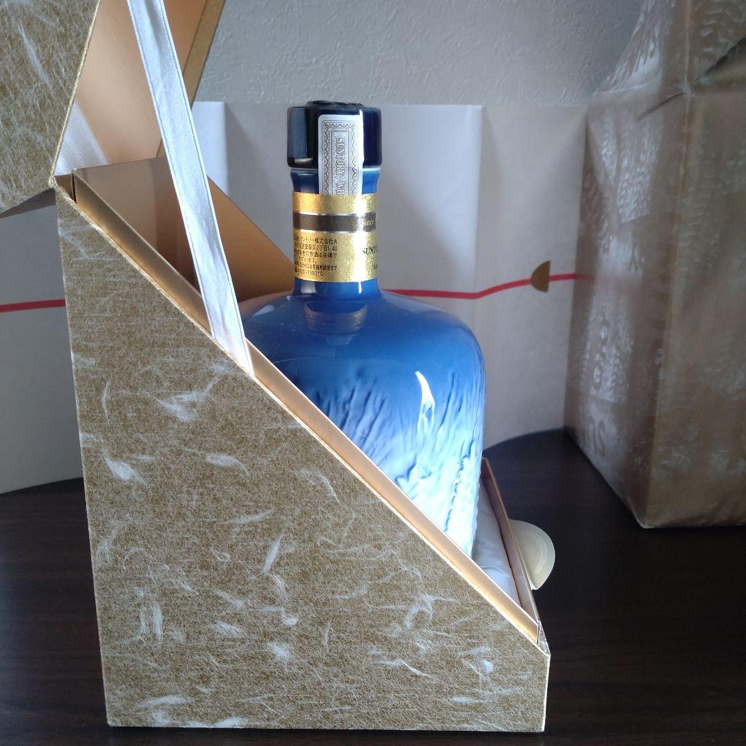 未開栓　サントリー　創業百周年記念ウイスキー　陶器ボトル　ジャパニーズウイスキー