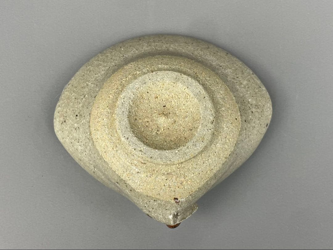 絵唐津草文皿 十三代中里太郎右衛門窯 向付 懐石料理 銘々皿 5客 貝殻 唐津焼