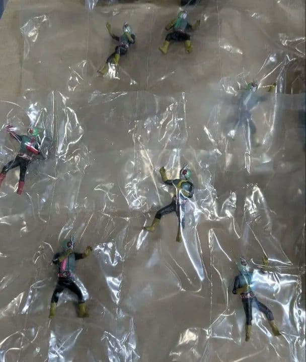 ライダー昭和名鑑　シークレット込み全５種