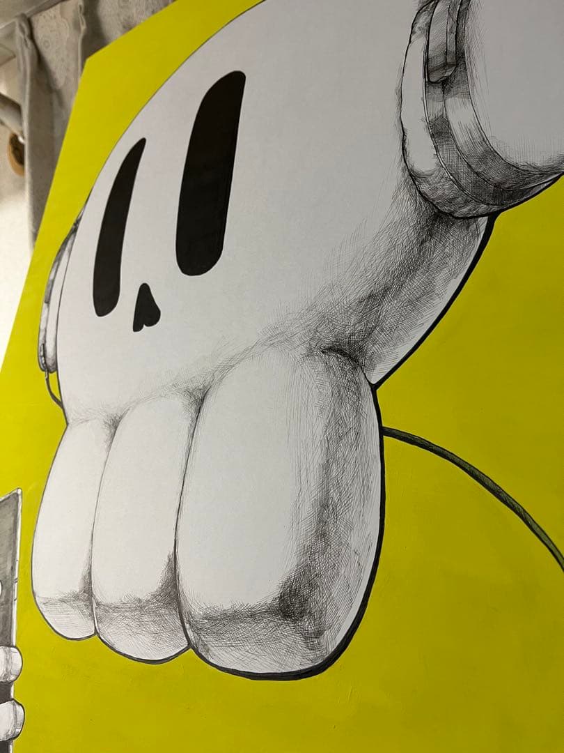 [作品]「Banger」 B2 (原画)現代アート　ポップアート