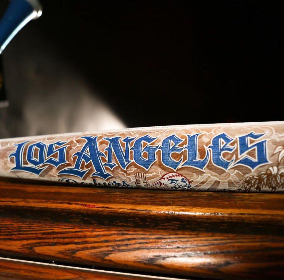 Mr.Cartoon x LA dodgersバット 世界限定150本