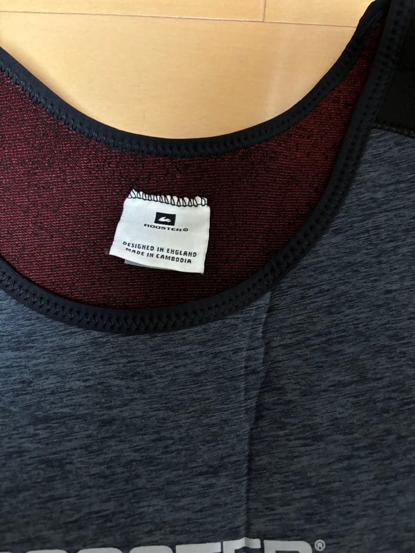 ROOSTER ロングジョン グレー/ブラック　セーリングウェア